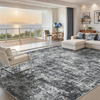 10x14 Area Rugs for Living Room Rug Washable: Abstract Large Rug Indoor Modern - Image 8