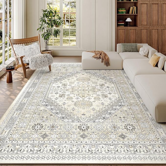 zesthome 6x9 Area Rug, Super Soft Washable Rugs by Zesthome