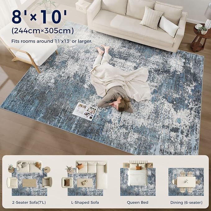 DMOYEST Area Rug Living Room Rugs - Image 7