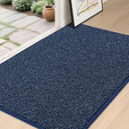 BEQHAUSE Dirt Trapper Door Mat 32" x 48", Non-Slip Washable Doormats Entrance by BEQHAUSE