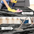 Tepook Soft Fluffy Rugs for Bedroom, 4x6 Area Rug for Living Room, Modern - Image 7