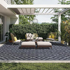 SAND MINE Waterproof Outdoor Rug, Plastic Reversible Rug, Modern Area Rug - Image 5