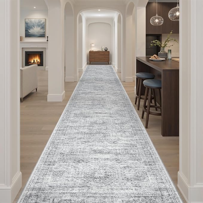 Soalmost 3x20 Hallway Runner Rug - Image 2