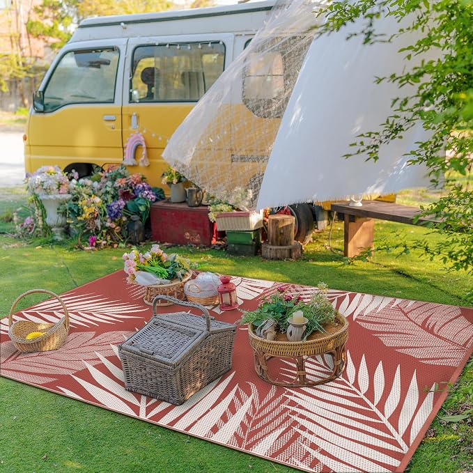 GENIMO Outdoor Rug 5' x 8' Waterproof - Image 3