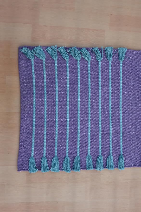 Jaipur art & Rugs Organic Cotton Yoga Mat - Image 8