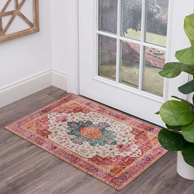 Moynesa Ultra-Thin Washable Runner Rug - Image 7
