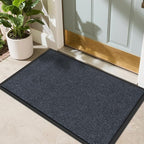 Front Door Mat, 4 x 2 Feet Indoor Outdoor Entrance Mat, Heavy Duty Commercial by BesWin