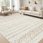 cotiled 7x9 Area Rugs Living Room Rug: Washable Boho Rugs by COTILED