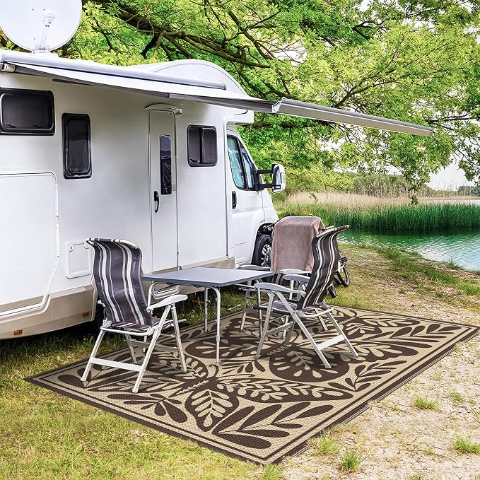 GENIMO Outdoor Rug 6' x 9' Waterproof - Image 5