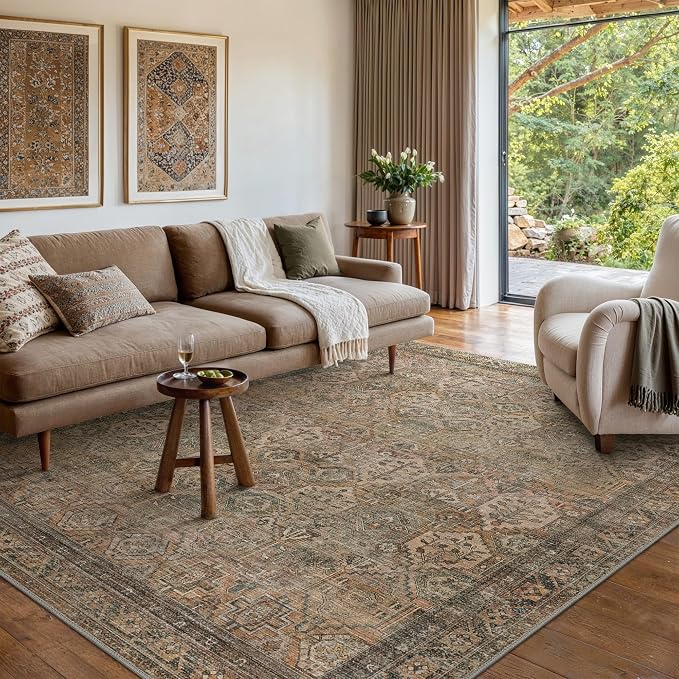 Bavni Washable Rug 8x10 Area Rug - Image 2