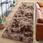 Tepook Fluffy Runner Rugs for Bedroom Aesthetic 2x6 Feet, Shag Soft Bedside Rug - Image 2