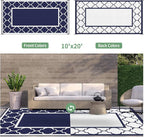 GENIMO 10 ' x 20 ' Outdoor Rug Waterproof - Image 5