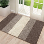 Kitinjoy Indoor Outdoor Door Mat, 48x32 Non-Slip Absorbent Dirt Trapper - Image 7