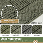 BEQHAUSE Kitchen Rugs Set of 2 Non-Slip Washable Kitchen Mats - Image 8