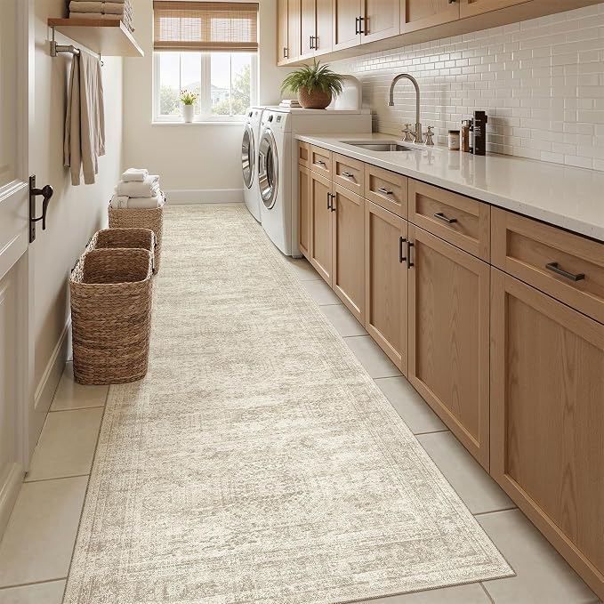 Soalmost Runner Rug 2'6" x 10' Washable Non-Slip Runner Rugs - Image 9