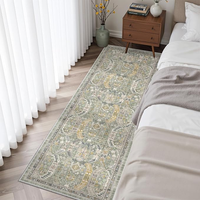 Madane Washable Runner Rug - Image 4