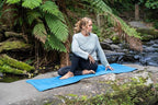 YOGATI® Yoga Mat with Strap with Alignment Lines. Home Workout Mat - Image 4