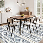 cotiled 5x7 Area Rugs Living Room Rug: Washable Boho Rugs - Image 6