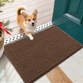 OLANLY Dog Door Mat for Muddy Paws 24x16, Ultra Absorbent Chenille Mud Doormat by OLANLY