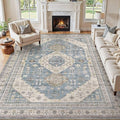 6x9 Washable Area Rug, Large Rugs by JessibouAreaRug