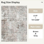 Soalmost 6x9 Abstract Area Rugs - Image 5
