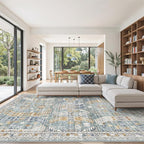 befbee Washable Rug 8x10 Area Rugs by Befbee