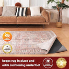 BAGAIL Felt and Natural Rubber Backing Rug Pads 1/4” Thick, 2 x 4 Ft Non Slip - Image 2