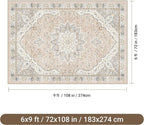 befbee 6x9 Area Rugs for Living Room - Image 2