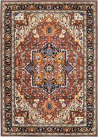 Moynesa Ultra-Thin Washable Oriental Area Rug - Image 5
