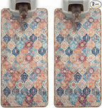 Hompet Cat Litter Mat 2 Pack, 28.5x60 Large Machine Washable Trapping Mats by Hompet