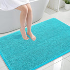 OLANLY Large Bathroom Rugs 44x32, Extra Soft Absorbent Chenille Bath Rugs by OLANLY