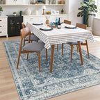 Madane 8x10 Area Rugs for Living Room, Machine Washable Vintage Rug - Image 3