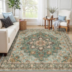TOPRUUG Washable 7x7 Rug Square by TOPRUUG