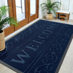 OLANLY Welcome Door Mat Indoor Outdoor Entrance, Heavy Duty Sturdy Front Door by OLANLY