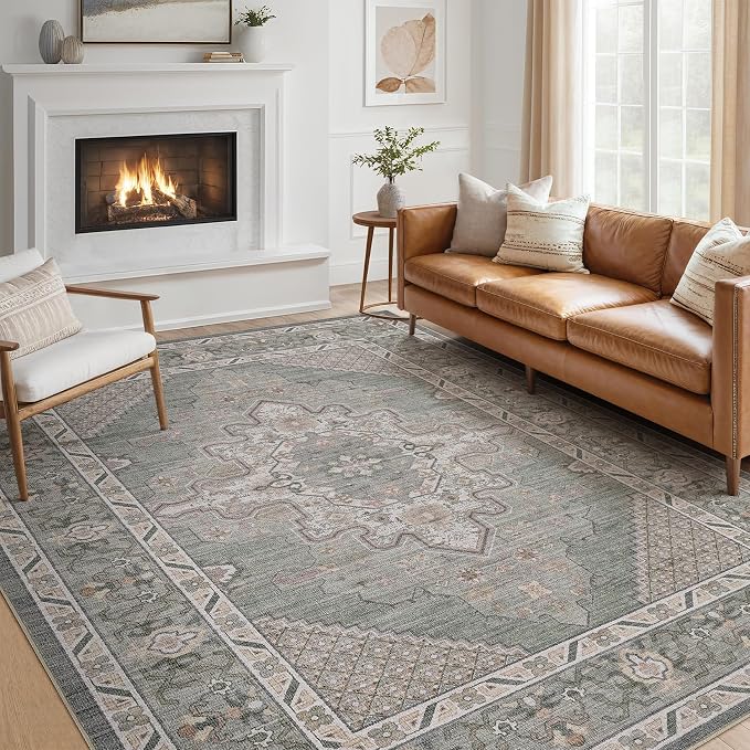 Tortania Area Rug Living Room Rugs - Image 8