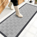 OLANLY Front Door Mat Outside Entrance 47x17, Heavy Duty Sturdy Natural Rubber by OLANLY