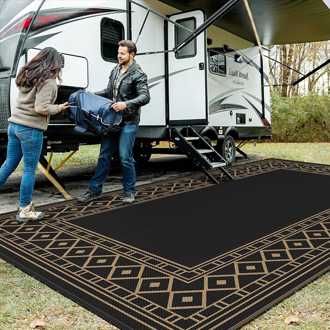 GENIMO Outdoor Rug Waterproof 10'x14' - Image 3