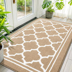Buganda Large Indoor Door Mat, Dirt-Resistant and Absorbent Doormat, Low by Buganda
