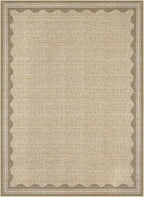 GarveeHome Scalloped Washable Rugs 9x12 Rug - Image 5