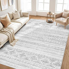 cotiled 10x14 Area Rugs Living Room Rug: Washable Boho Rugs - Image 6