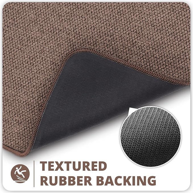 Bosap Bath Mat, Ultra Thin Bathroom Runner Rugs, Large Bath Mats - Image 4