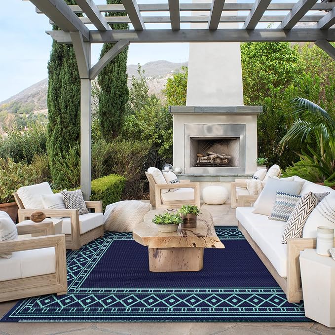 GENIMO Outdoor Rug Waterproof 5'x8' - Image 2