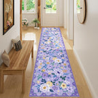 DUKINO 2x8 Runner Rug for Hallway, Washable Kitchen Runner Rug by DUKINO