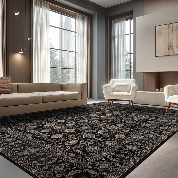 Ruaruarug Washable Area Rug 8x10 - Image 3