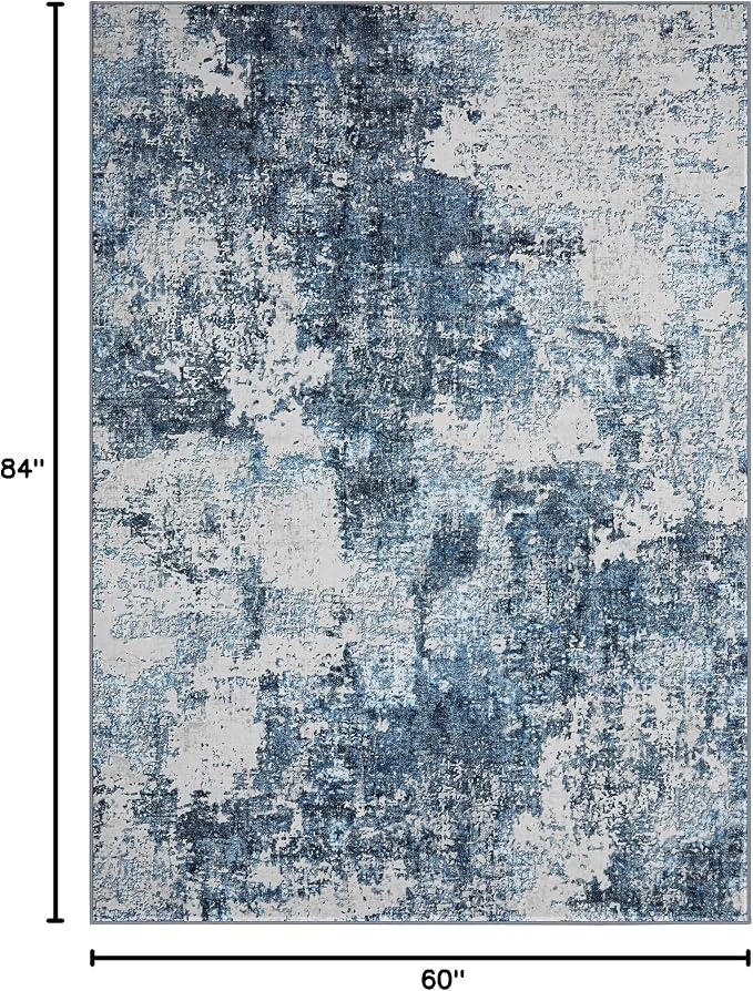 Area Rug Living Room Rugs: 5x7 Washable Rug - Image 2