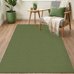 IOHOUZE Washable Area Rug 3x5 Non Slip Rubber Backed Woven Rugs - Image 8