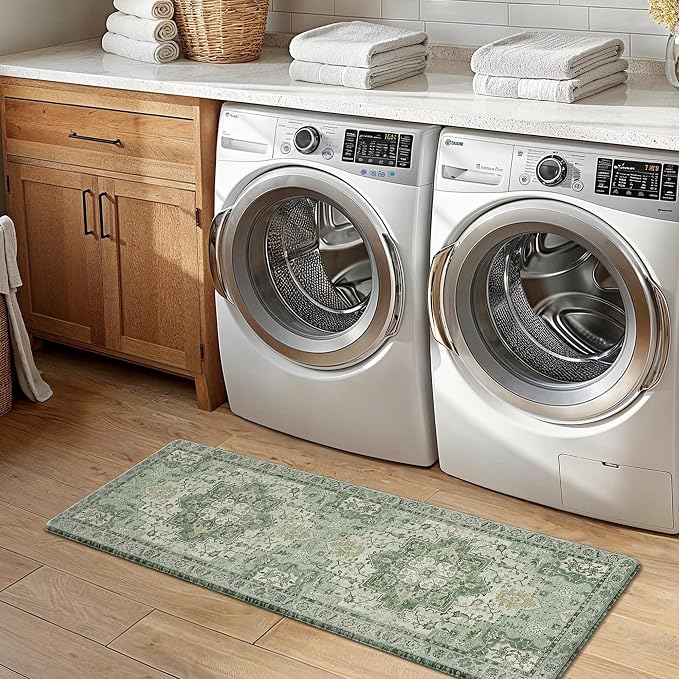 GENIMO Kitchen Mats for Floor 2PCs, Washable Anti Fatigue Mat for Cushioned - Image 7