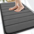 OLANLY Memory Foam Bath Mat 34x21, Super Soft Absorbent Bathroom Rugs, Quick Dry by OLANLY