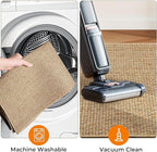 Kitchen Rugs and Mats, Non Slip Washable Set of 2 PCS, Absorbent Kitchen Mats - Image 6