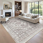 zesthome 9x12 Area Rugs, Stain Resistant Washable Rug, Ultra-Thin Rugs - Image 4